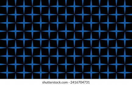 Indulge in opulence with this luxury blue geometric pattern on a black background. Perfect for adding a touch of elegance to your upscale designs.