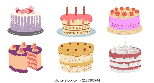 Indulge in a sweet celebration with our collection of adorable birthday cakes! Each cake is beautifully crafted with colorful frosting and playful decorations, perfect for adding a touch of fun