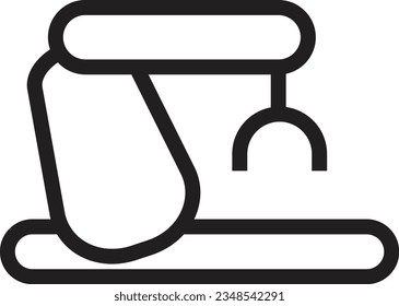 Indusrty Machine Robot Outline Icon