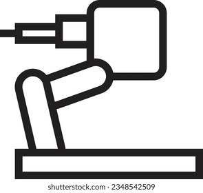 Indusrty Machine Robot Outline Icon