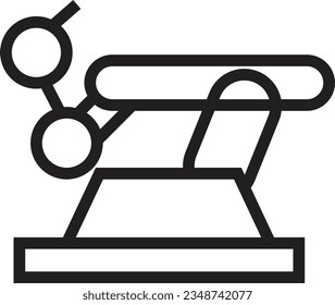 Indusrty Machine Robot Outline Icon