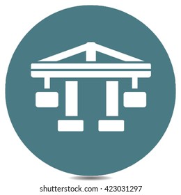 industial crane icon
