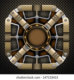 Industrial abstract background