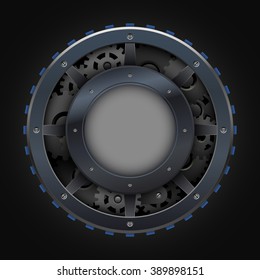Industrial abstract background