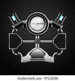 Industrial abstract background