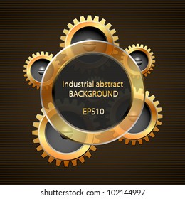 Industrial abstract background, eps10