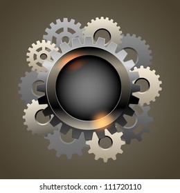 Industrial abstract background, eps10
