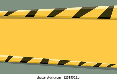 Industrial background. Board for your text. Flat vector illustration in cartoon style.