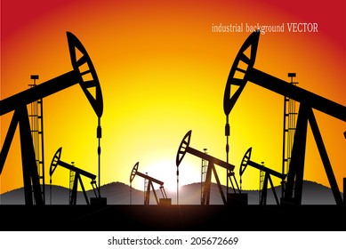 industrial background vector