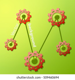 Industrial background vector Illustration