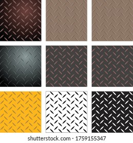 Industrial Backgrounds Tiles Design Pattern Artwork Stock Vector