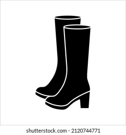 Industrie-Boot-Symbol. Vektorgrafik auf Hintergrund. Farbeditierbare eps10