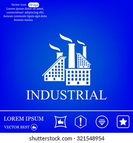Industrial building factory Signs and Symbols