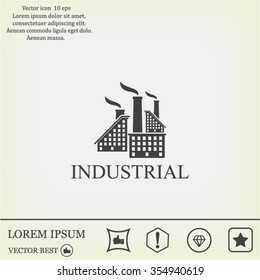 Industrial building factory Signs and Symbols