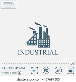 Industrial building factory Signs and Symbols
