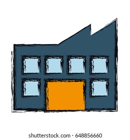 industrial building icon