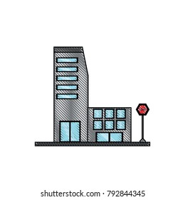 industrial building icon
