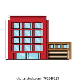 industrial building icon