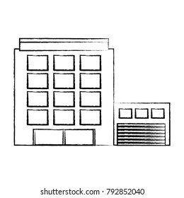 industrial building icon