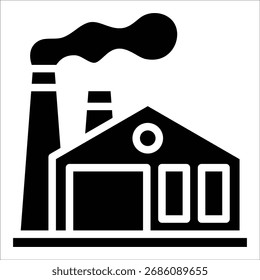 Icon-Element für Industriegebäude