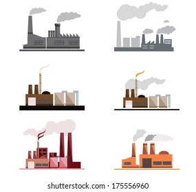 Industrial and Building icons,vector