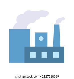 Industrial Buildings icon vector image. Can also be used for Construction Tools. Suitable for mobile apps, web apps and print media.