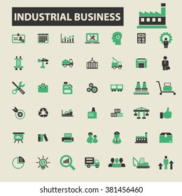industrial business icons
