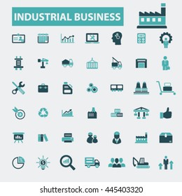 industrial business icons