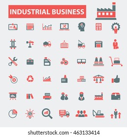industrial business icons
