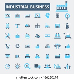 industrial business icons