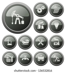 Industrial button set