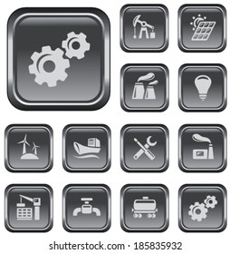 Industrial button set