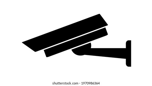 industrial camera icon on white background