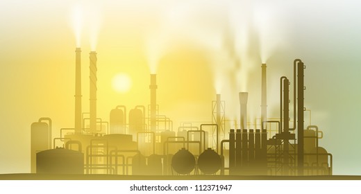 Industrial Chemical Petrochemical Oil and Gas Refinery Plant