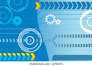 Industrial concept background
