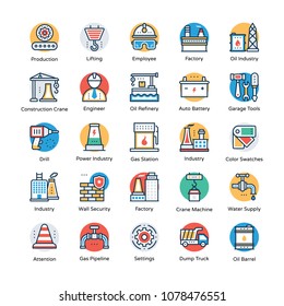 Industrial and Construction Icons 