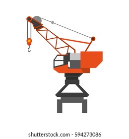industrial crane icon 