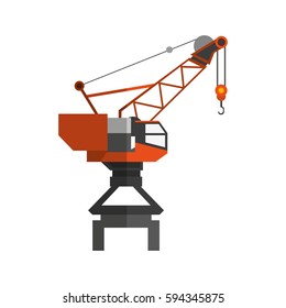industrial crane icon 