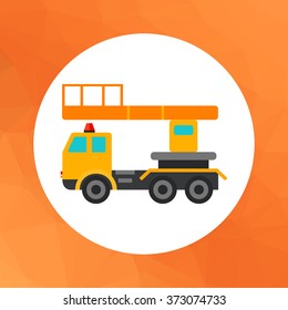 Industrial elevator icon