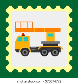 Industrial elevator icon
