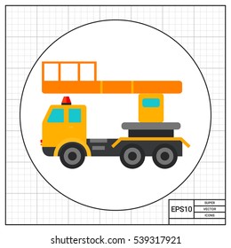 Industrial elevator icon
