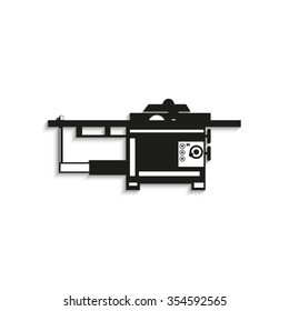 Industrial equipment. Machine. Vector icon.