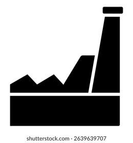 Industrial factories vector icons. Factory icon illustration. Industry power, chemical manufacturing building warehouse nuclear energy plant. 