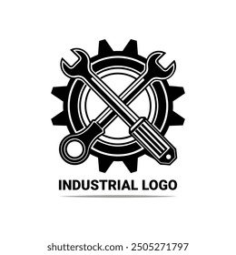 Industrial Factory Facility Logo Vector Icons High Quality Vector Art Illustrations.