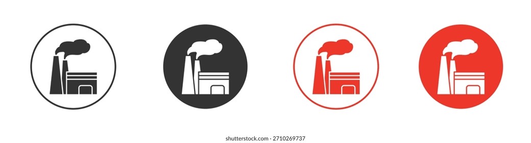 Industrial factory icon. web vector design