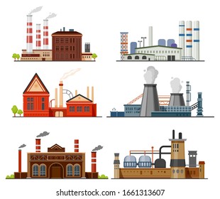 Industrial factory, refinery plant, manufacturer