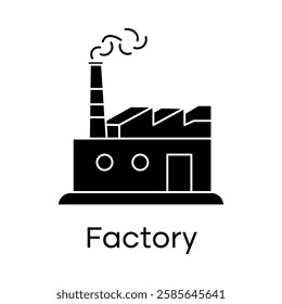 An industrial factory showcasing manufacturing, machinery, and production lines.