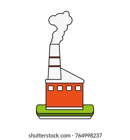 Industrial factory symbol