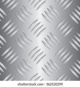 Industrial floor pattern, Metal texture, Metal Background, Plate Vector