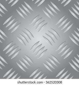 Industrial floor pattern, Metal texture, Metal Background, Plate Vector